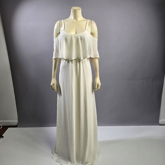 Show Me Your MuMu Cream Maxi Dress R8 - Picture 1 of 6